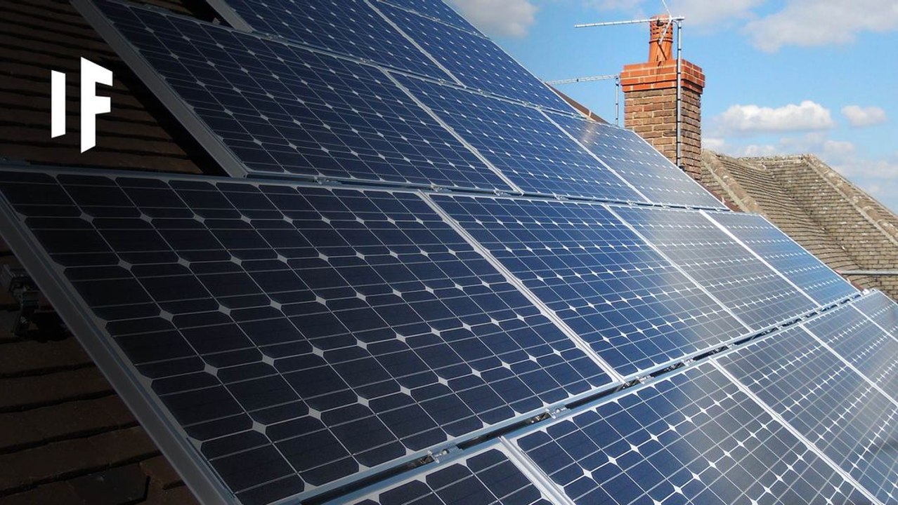 What If All Houses Were Covered With Solar Panels?