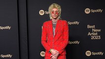Machine Gun Kelly 2023 Spotify's Best New Artist Party Black Carpet | Grammy Party