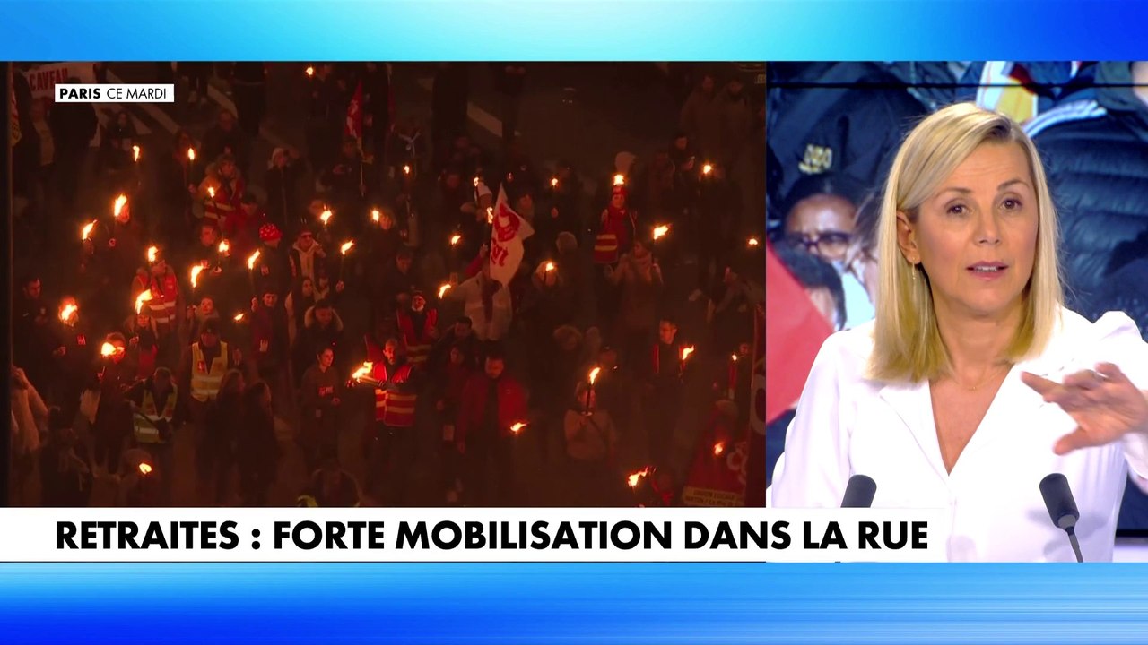 55.000 manifestants contre la réforme des retraites à Paris, selon le cabinet Occurence
