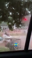 Motoqueiro levado pela enxurrada em Goiânia é encontrado morto