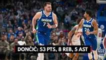 Luka Goes for 53 Against Pistons, Kyrie Gives Praise to LeBron, Russ Climbs the Career Assist Record Books