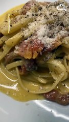 Pâtes carbonara "all' italiana"