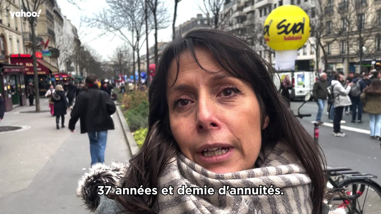 "On peut faire fléchir le gouvernement" : à Paris, les manifestants contre la réforme des retraites croient à la réussite du mouvement