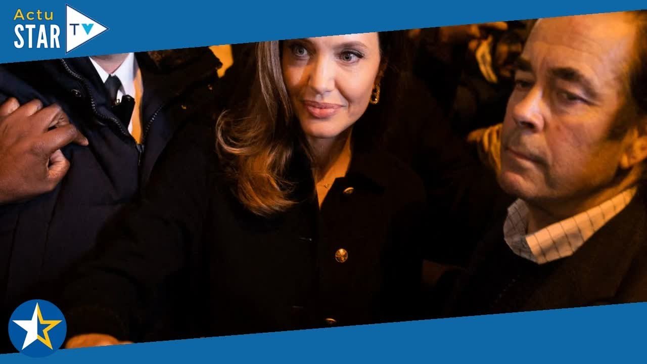 Angelina Jolie à Paris : ultra chic, elle créée l'émeute sur les Champs-Elysées