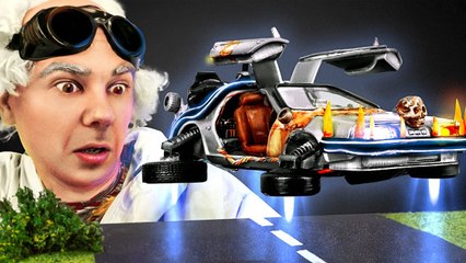 Levitating Car From Back To The Future Movie