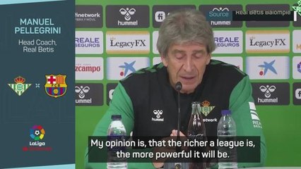 LaLiga still superior despite Premier League's spending - Pellegrini