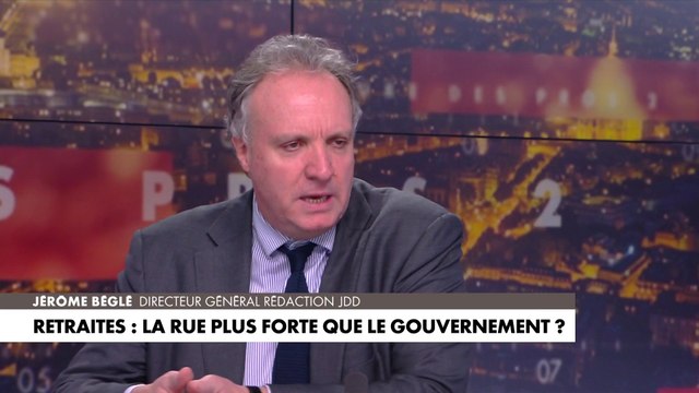 Jérôme Béglé : «Le texte sur les retraites sera adopté à un moment donné, arrêtez de dire que ce sera un passage en force»