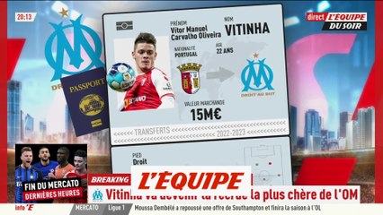 Download Video: Vitinha est arrivé à Marseille - Foot - Transferts - OM