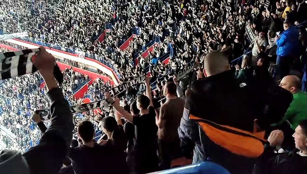 Da volim crno bele - Grobari na PARTIZAN vs ASVEL
