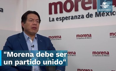 Convocatoria para candidatura presidencial de Morena sale en julio, anuncia Delgado