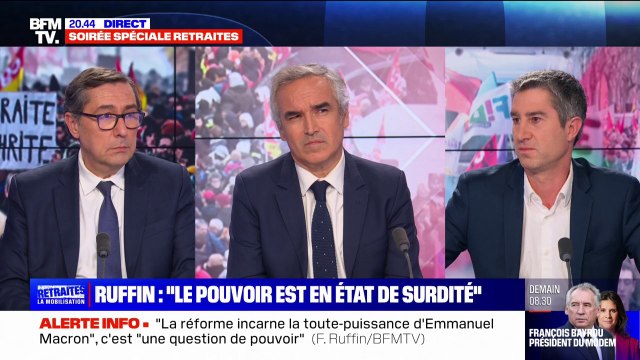 François Ruffin sur la réforme des retraites: On met en danger mon pays