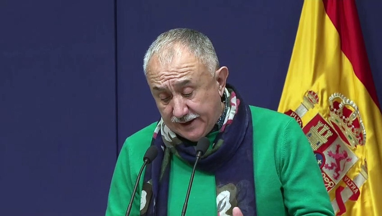 Sindicatos valoran el alza del SMI y piden a CEOE que vuelva a negociaciones