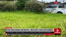 Após discussão em motel de Apucarana, mulher atira em homem