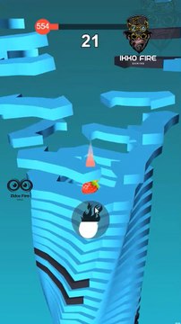 NOOB vs PRO vs HACKER - Stack Ball 3D - Gameplay - MAX LEVEL in Stack Ball | Spiral Roll - Ikko Fire