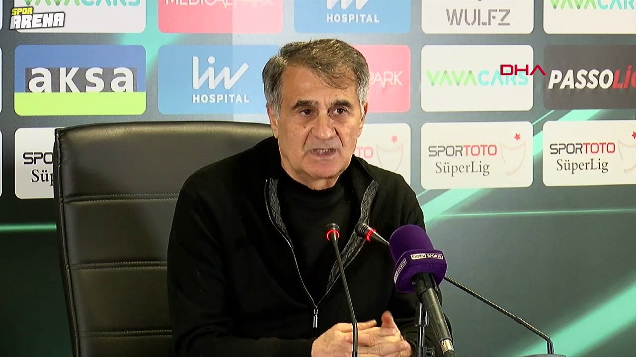 Şenol Güneş: 2 puan kaybettiğimiz bir maç oldu