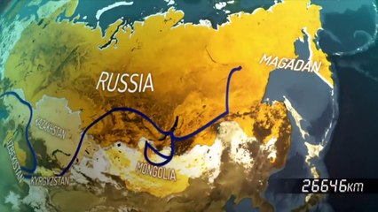 Beyond Siberia: Riding the Road of Bones | show | 2015 | Official Trailer