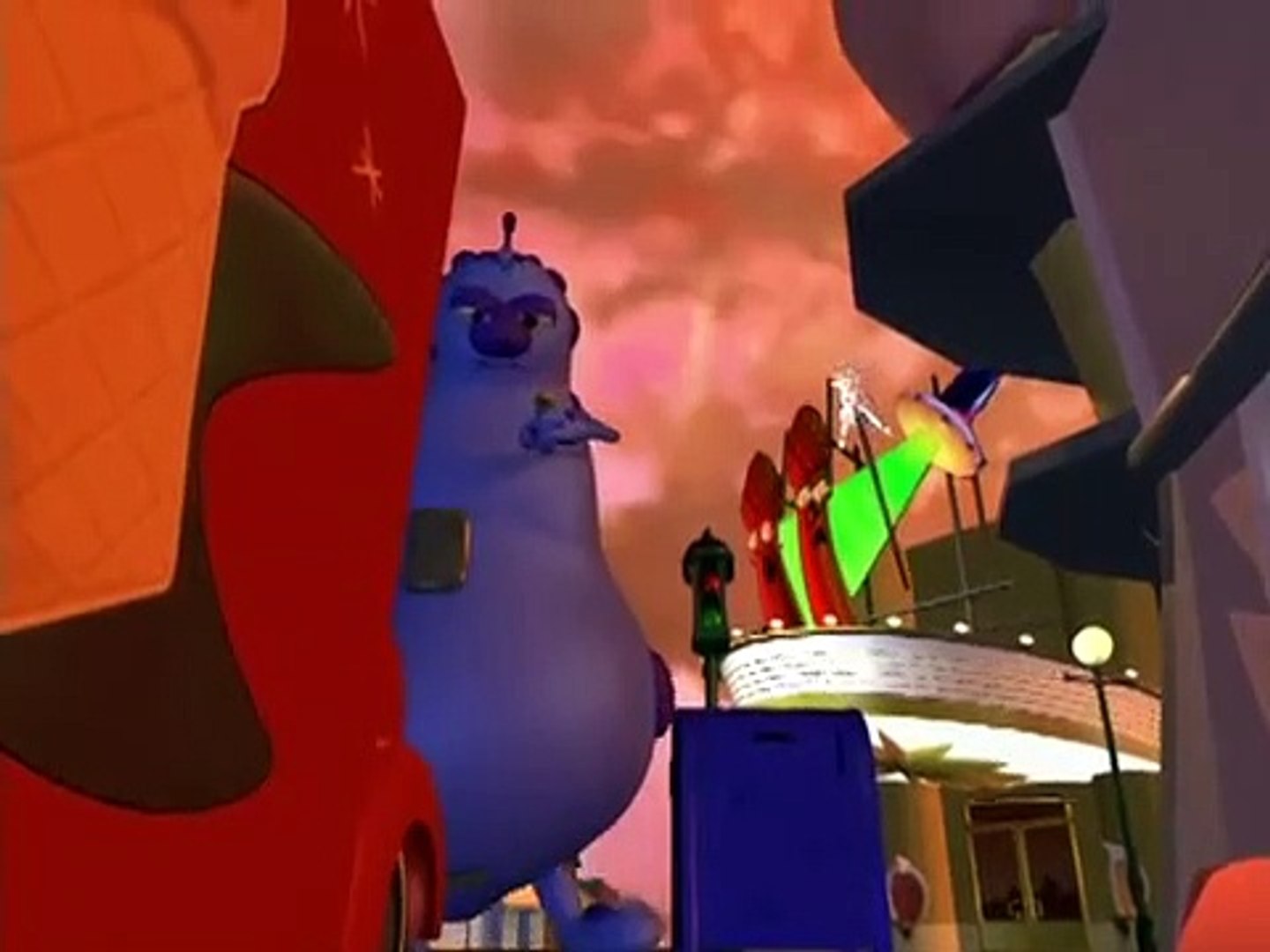 Veggietales Larryboy And The Fib From Outer Space Part 1 Pre Owned