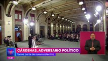 López Obrador ve a Cuauhtémoc Cárdenas como adversario político