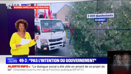 Creuse: à Guéret, la mobilisation contre la réforme des retraites est particulièrement élevée
