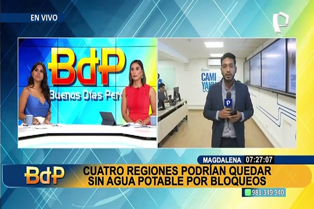 2 millones de peruanos en riesgo de quedarse sin agua potable por ...