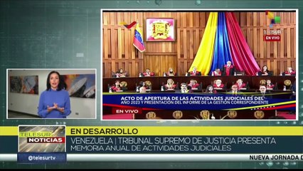 Venezuela: TSJ propone nuevos retos económicos y sociales para el año judicial 2023