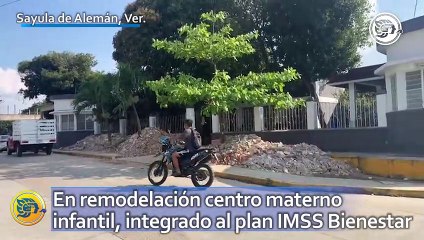 En remodelación centro materno infantil, integrado al plan IMSS Bienestar