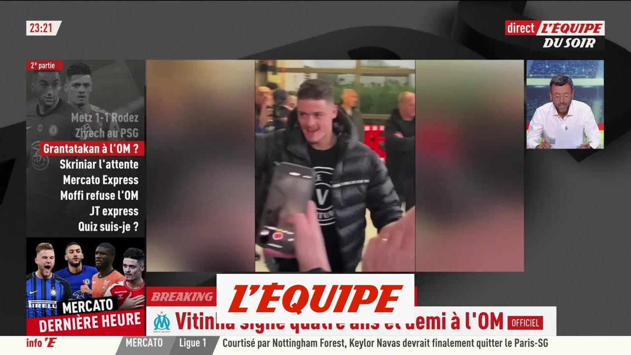 L'OM officialise l'arrivée de Vitinha - Foot - Transferts - OM