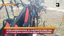 #VeranoEnMisiones: el parapente como una actividad para disfrutar en las vacaciones