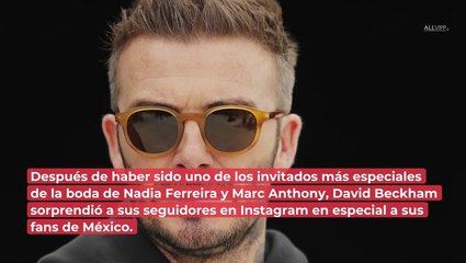 ¿Qué hace David Beckham en México? El futbolista sorprende con selfie desde el centro histórico