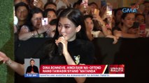 Dina Bonnevie, kinumpirma na si Alex Gonzaga ang young actress na tinutukoy niya sa viral presscon | UB