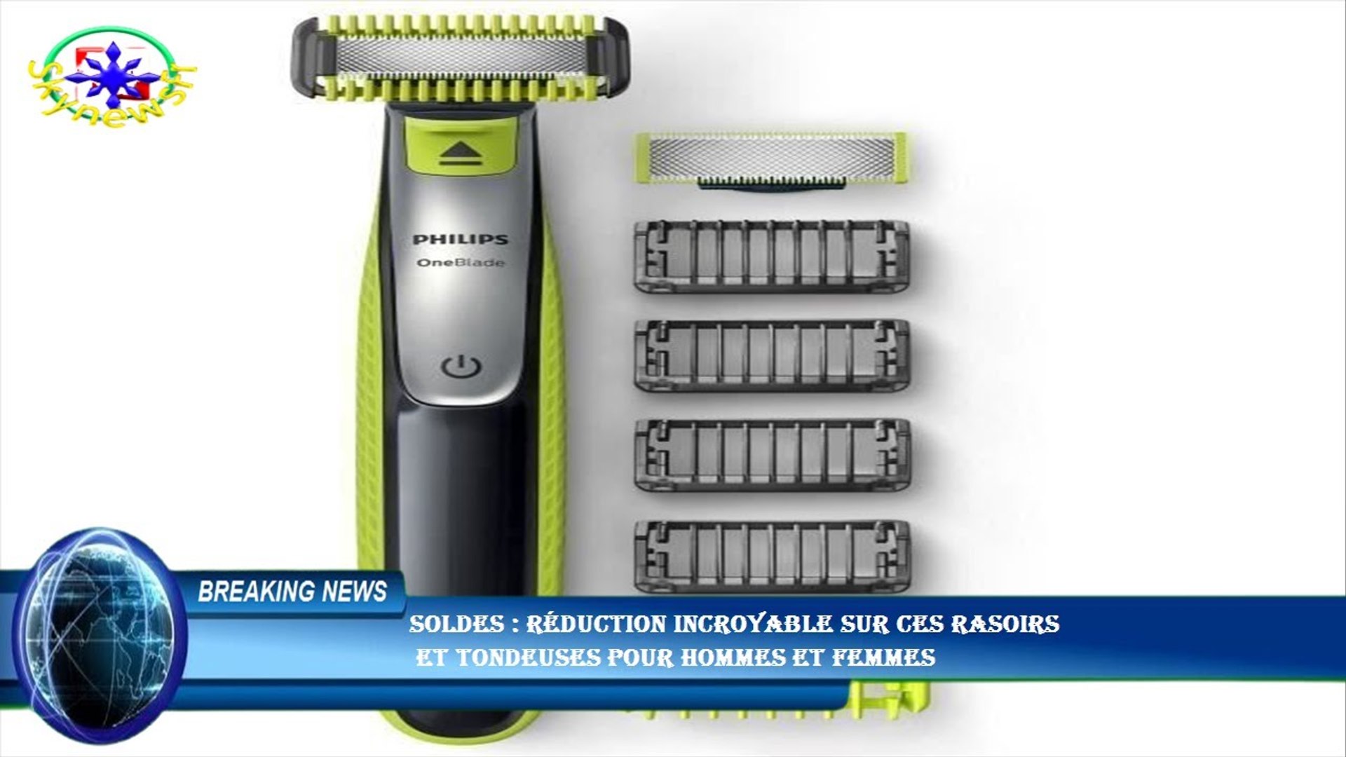 Soldes : Réduction incroyable sur ces rasoirs et tondeuses pour hommes et  femmes - video Dailymotion