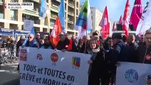 تصاویری از بندر مارسی فرانسه؛ اعتراض گسترده به طرح بازنشستگی دولت ماکرون