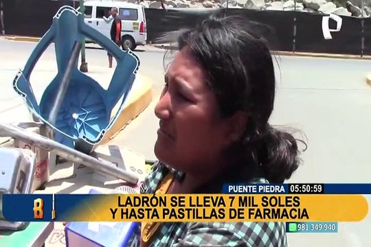 Puente Piedra: Ingresa a farmacia y roba 7 mil soles de caja registradora