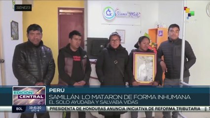 Perú: Familiares de asesinados por la policía en Puno aseguran ser perseguidos