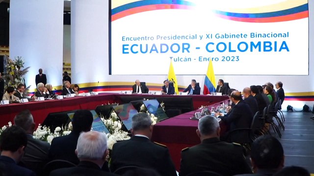Colombia y Ecuador acuerdan luchar contra delitos ambientales
