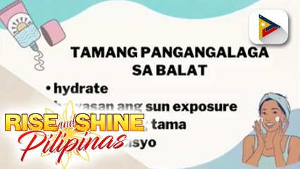 SAY NI DOK | Tamang pangangalaga sa ating balat