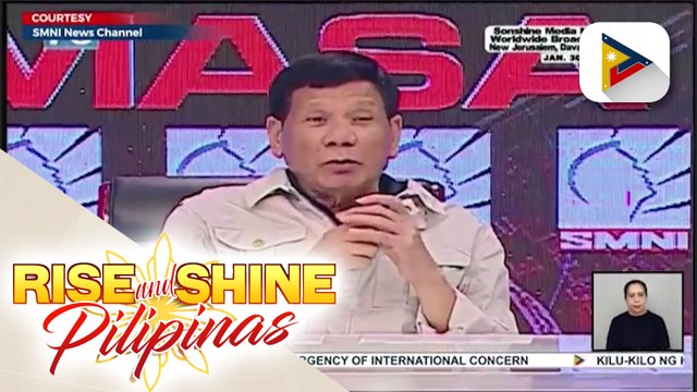 Ex-Pres. Duterte, iginiit na hindi maaaring manghimasok ang ICC sa imbestigasyon kaugnay sa war on drugs sa isang malayang bansa