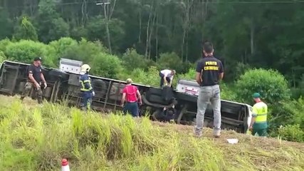 Sobreviventes de tragédia na BR-277 desembarcam em Cascavel
