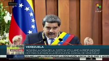 Presidente Nicolás Maduro llama a profundizar la revolución judicial en Venezuela