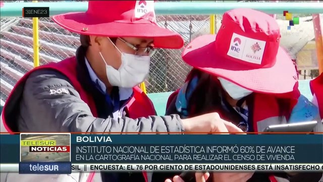 Autoridades bolivianas avanzan en la elaboración de la cartografía para realizar el censo nacional