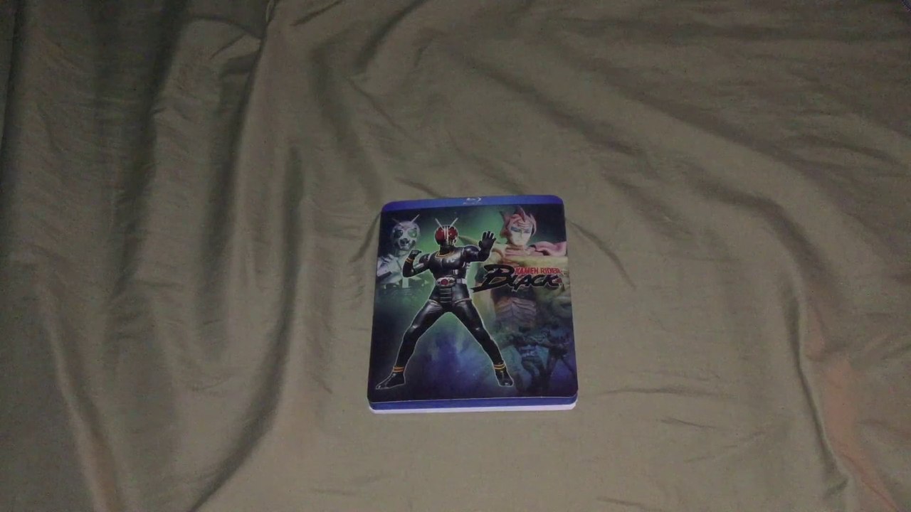 Kamen Rider Series 8: Kamen Rider Black Blu-Ray Unboxing