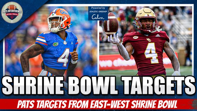 Potential Patriots DRAFT TARGETS to Watch at Shrine Bowl