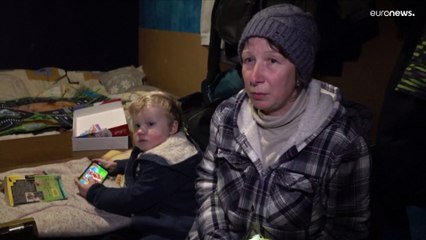 Guerra en Ucrania | La vida en un sótano en Bajmut