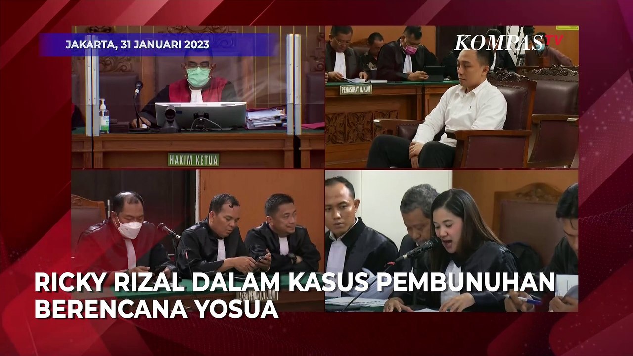 Sidang Vonis Ricky Rizal atas Kasus Pembunuhan Yosua Digelar 14 ...