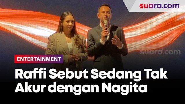 Datang ke Acara RANS, Raffi Ahmad Sebut Sedang Tak Akur dengan Nagita Slavina