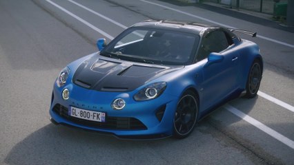 Die neue Alpine A110 R - Mehr Abtrieb durch modifizierten Heckflügel