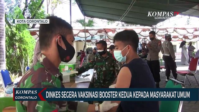 Dinkes Gorontalo Segera Vaksinasi Booster Kedua Kepada Masyarakat Umum