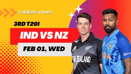 IND VS NZ, 3rd T20I: Match Preview, Probable Playing XI and Fantasy XI
