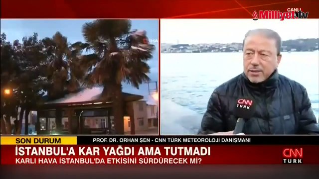 Meteoroloji hava raporunu güncelledi! İstanbul için kar yağışı uyarısı
