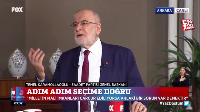 Temel Karamollaoğlu: 6’lı masa adayı seçimi yüzde 99 kazanacak
